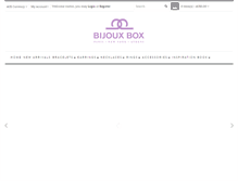 Tablet Screenshot of bijouxbox.com.au